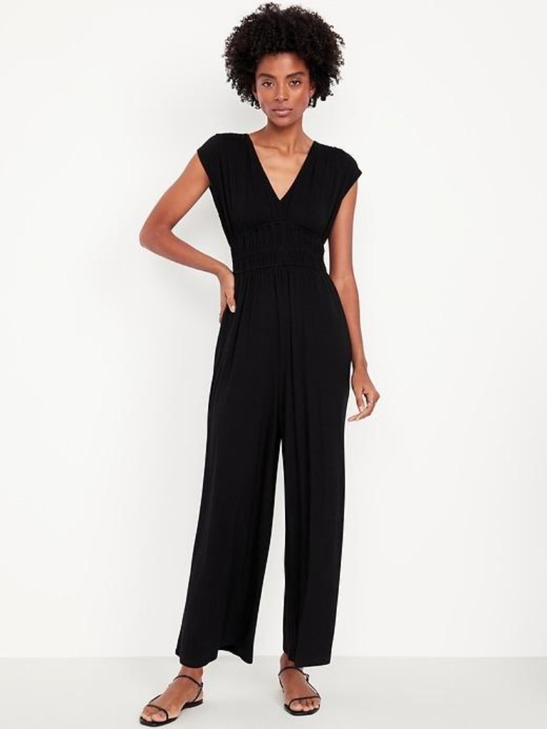 Old Navy Black Jumpsuit Size Large